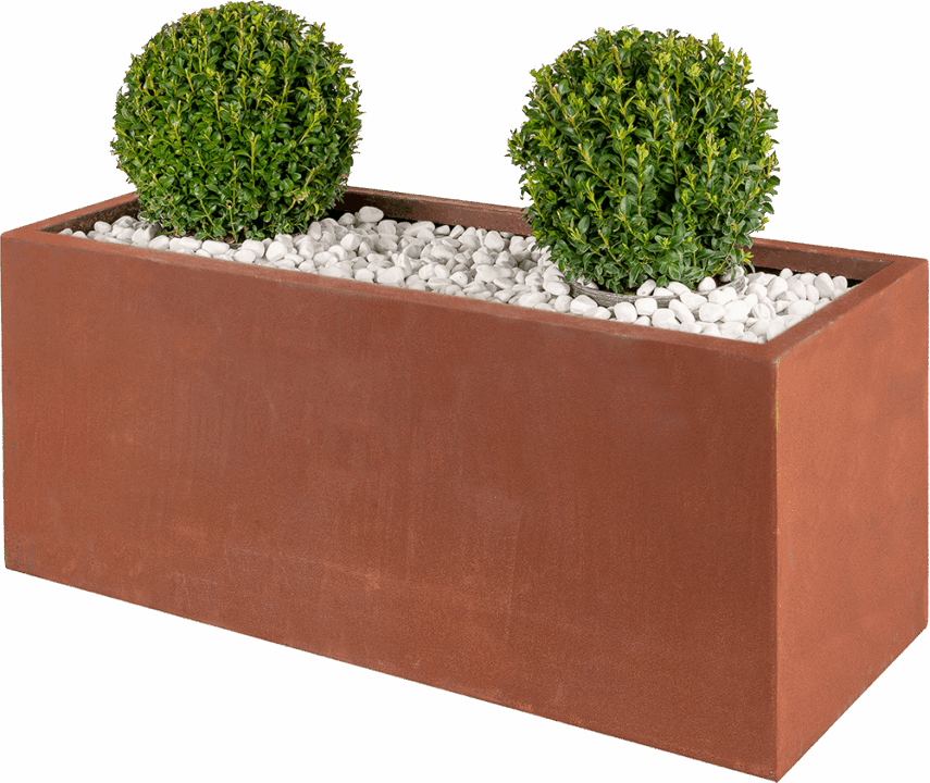 Fioriera in corten