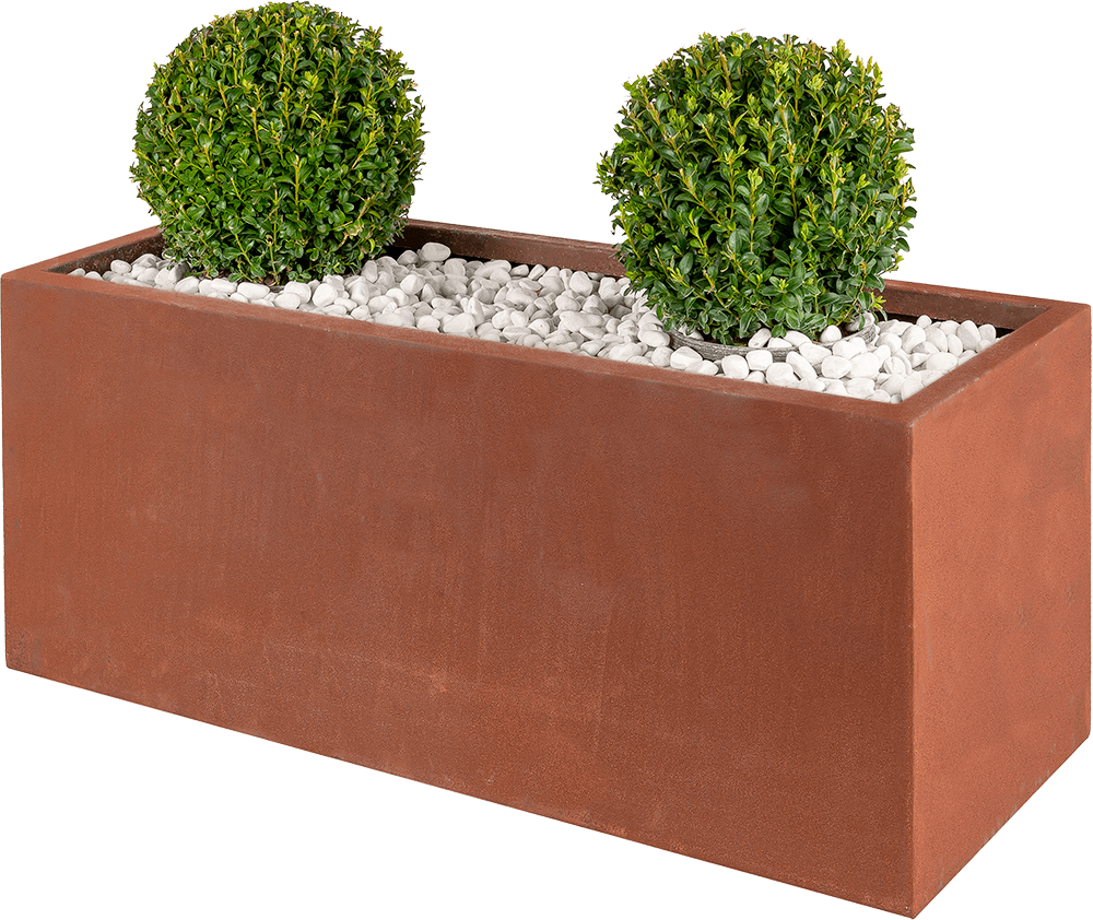 Fioriera in corten